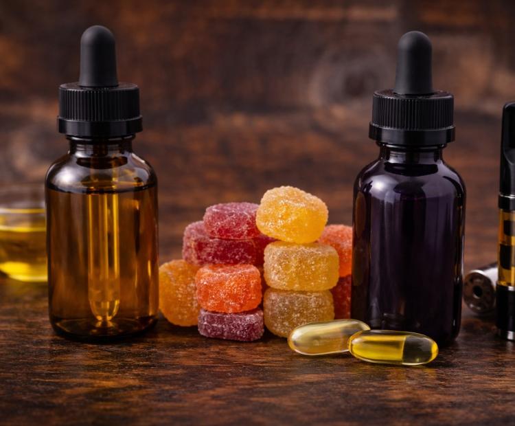 Hemp edibles gummies and hemp products available at Green Leaf Botanicals 919 in Apex North Carolina